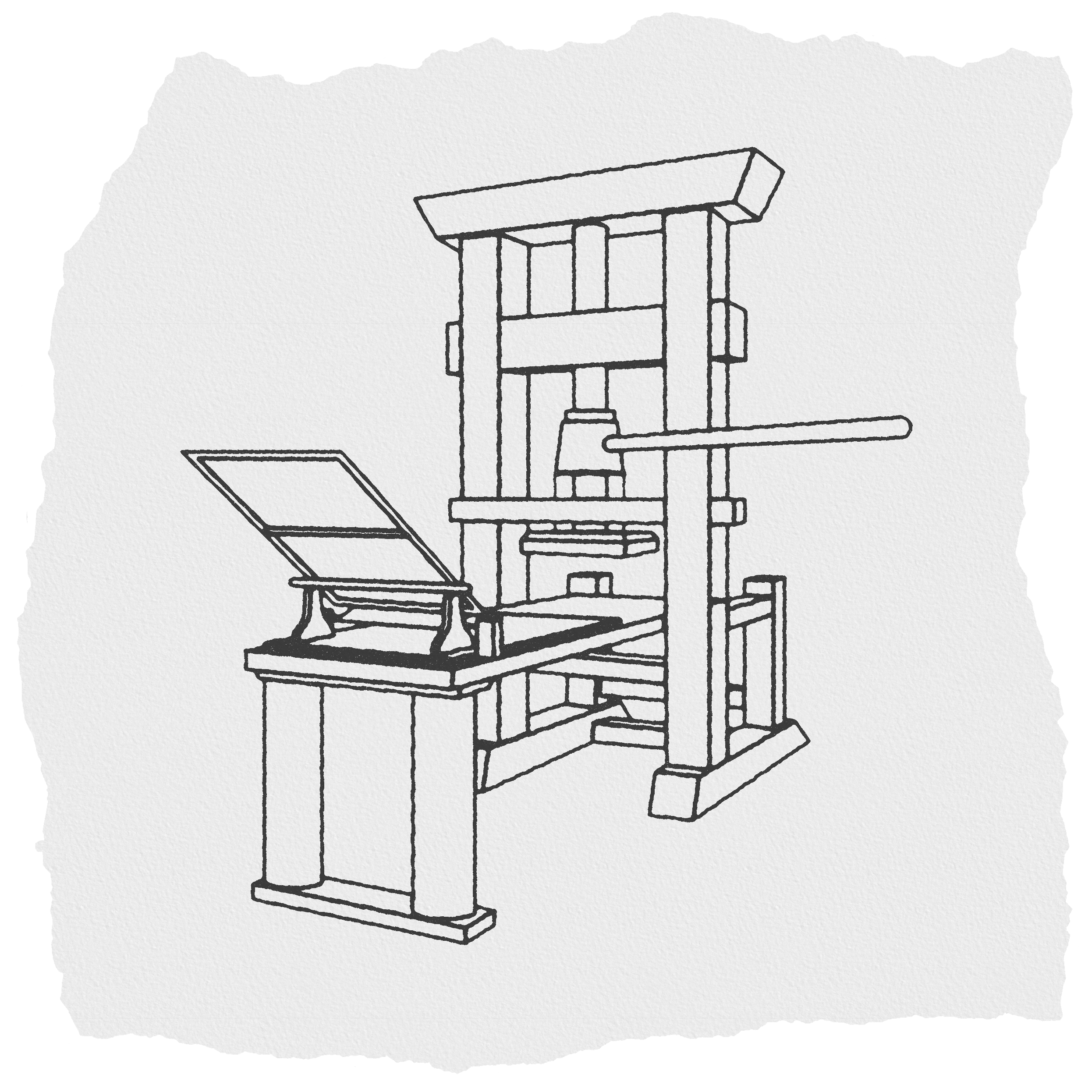 Printing press example